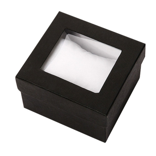 Colorful Recyclable Fancy Watch Paper Box with Window