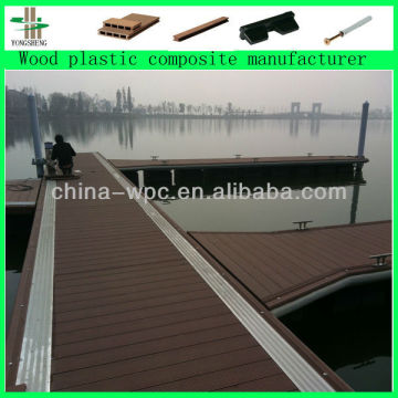 outdoor decking floor wpc material