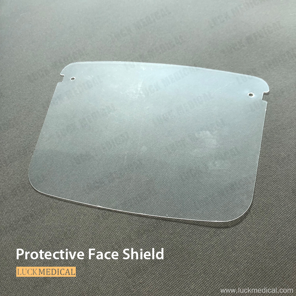 Detachable Face Shield With Glass Frame