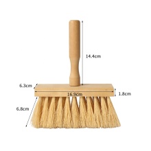 Factory Supply Wood Handle Tampico Fiber Masonry Brush