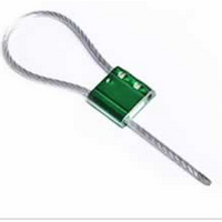 Galvanized low carbon steel pin disposable security seals locks