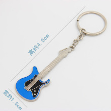 Custom Silver Pick Guitar Bottle Opener Keychain - Unique Gift Idea