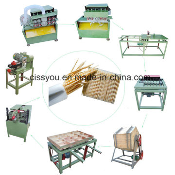 China Bamboo Toothpick Stick Chopsticks Making Maker Machine