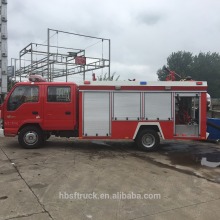 japan brand 4-5 cubic water foam fire fight truck price