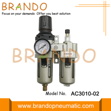 SMC Type AC3010-02 1/4'' Air FRL Filter Regulator Lubricator