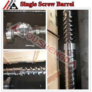 Degassing screw barrel for pp granulating line