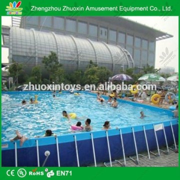 Professional design rectangular frame pool/commercial bracket swimming pool