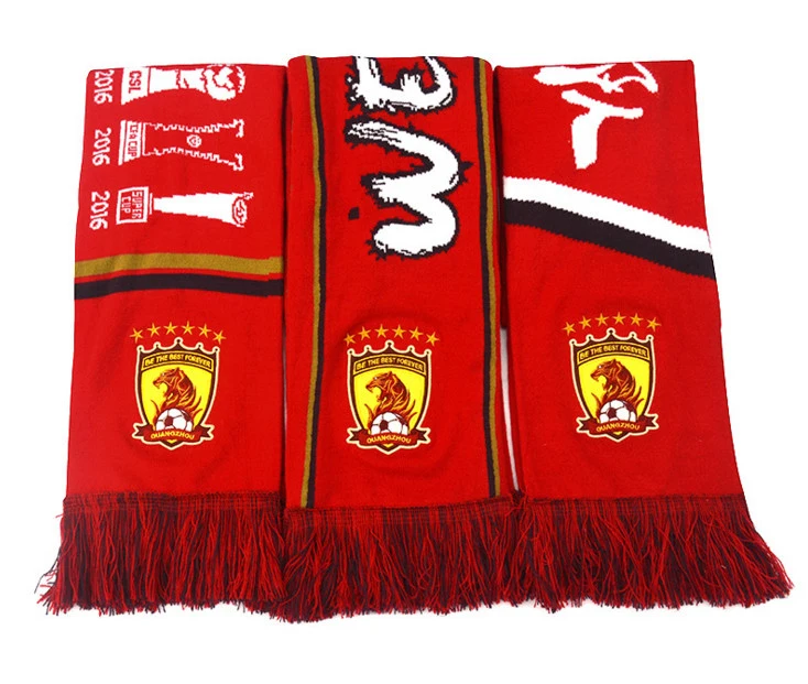 World Cup Scarf/ Polyester Scarf with Customized Logo