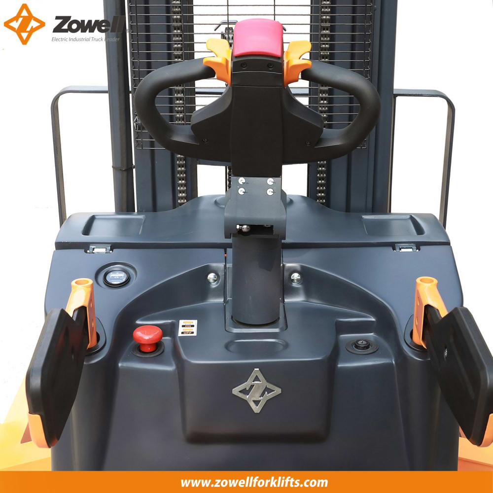 Electric Straddle Stacker Zowell Forklift