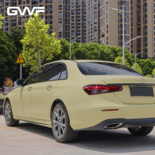 Matte Desert Yellow color ppf