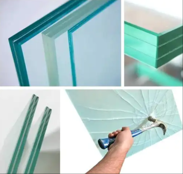 Customized laminated glass cut to size