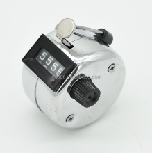 4-Digit Metal Hand Mechanical Tally Counter - 42g Clicker