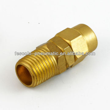 Brass swivel fitting