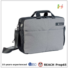 2016 new style good quality grey laptop briefcase