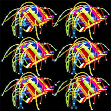 Luminous LED Jester Hat for Halloween and Mardi Gras Parties