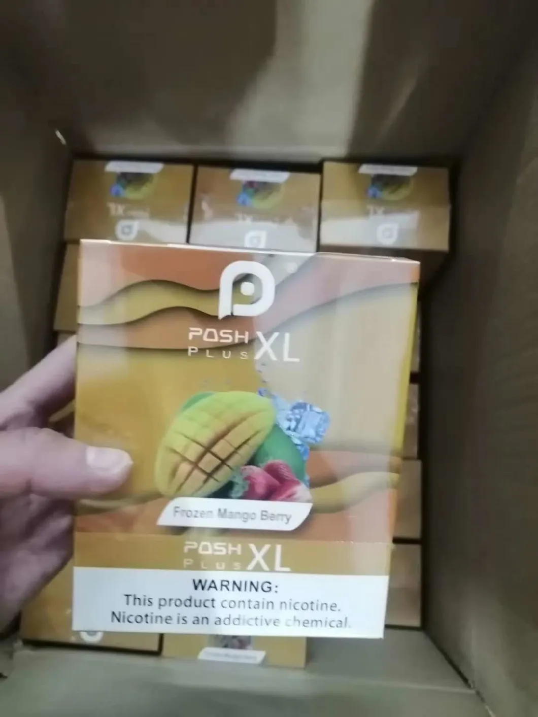 Disposable E-Cigarette 1500 Puffs 650 mAh Disposable Vape Posh Plus XL