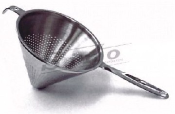 Chinese colander,fine mesh- 2.0mm, 18-10 s/s