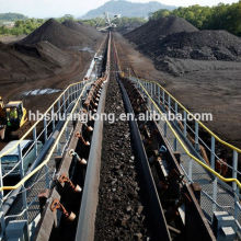 Large transport capacity belt conveyor for bulk materials handling