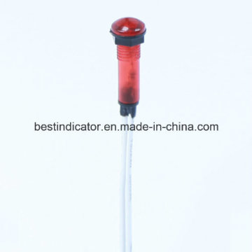 Diameter 8mm Signal Light Lamp Neon Indicator Lamp 110V Pilot Light