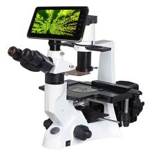 40x-400x Trinocular Phase Contrast LCD Inverted Microscope for Biological Applications