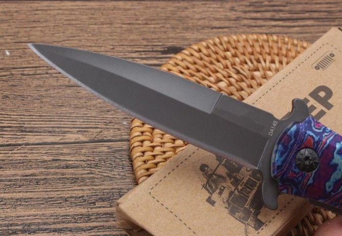 Personliggjort Survival Sharp lommekniv