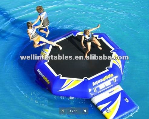 cheap water trampolines for sale/ hot sale inflatable water trampolines