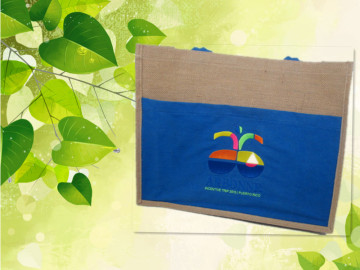 Eco-environment Recycle Shopping Bag/Jute Promotional Shopping Bag