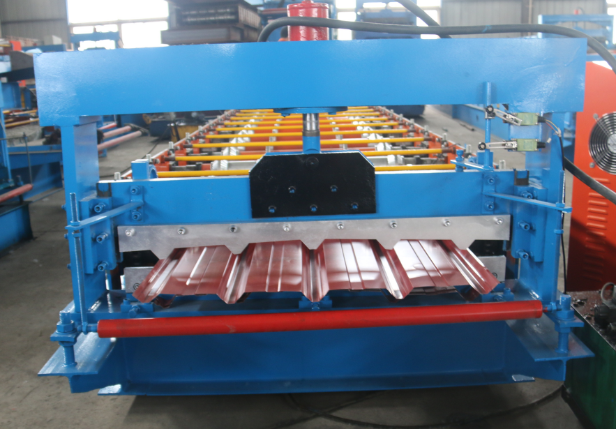 Metal Rib Trapezoid roofing Sheet Roll Forming Machine