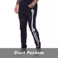 Pantalon de jogger pour hommes de la mode noire