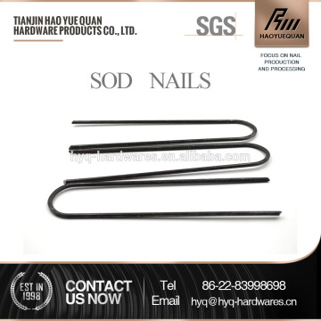 100 SOD STAPLES for Underground DOG FENCE Installation Fabric Pins Landscape