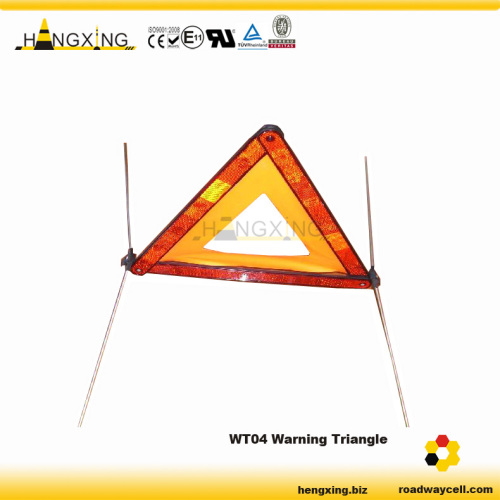 WT04 Cloth Plastic Car Warning Triangle Kit