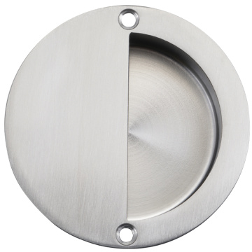 Stainless Steel Round Shape Furniture Concealed Flush Pulls