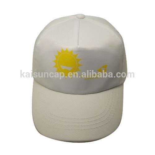 Wholesale 100% polyester 100% cotton promote cap white/black/navy/red