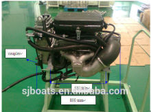small Inboard Engine 100hp 200hp for water jet boat marine jet engine water jet pump