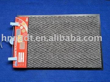 weaven pattern PVC door mat