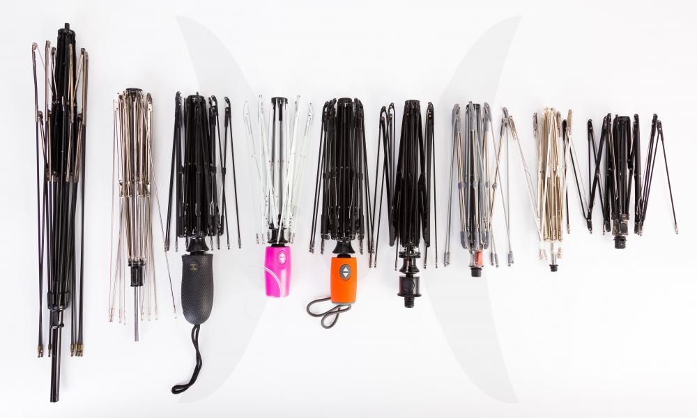 Collection de cadres parapluie pliant Folding Umbrella Frame Collection