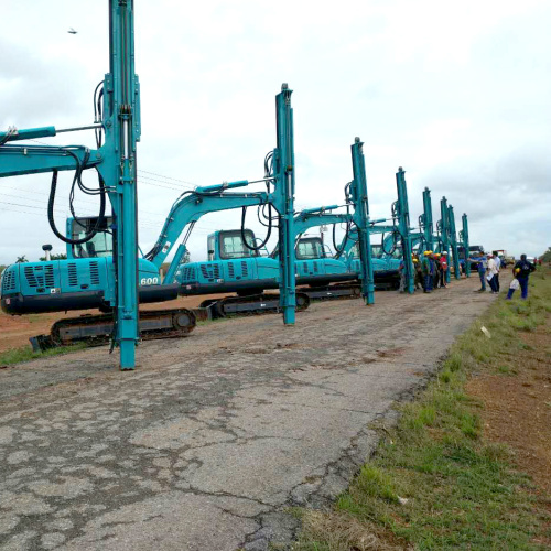 Pengangkat Pile Tanah Hidrolik Berkualitas Tinggi