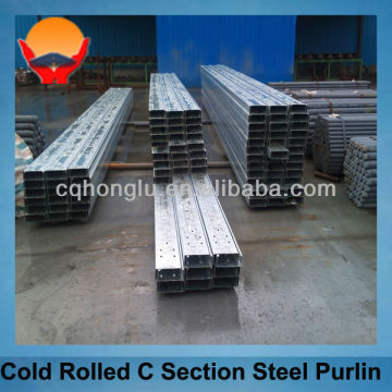 Metal Building Material Steel C Section Purline
