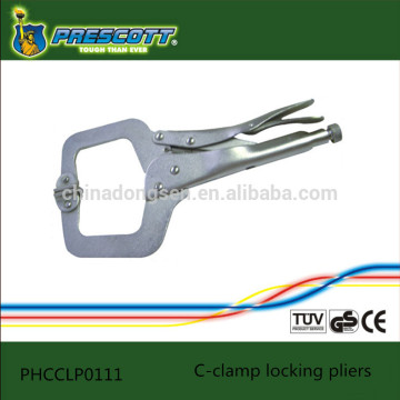 C-clamp locking pliers