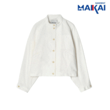 Stylish Women's Pilot Work Jacket with Pockets