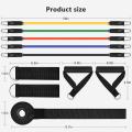 Custom Logo11 Pcs Exercise Band Resistance Set