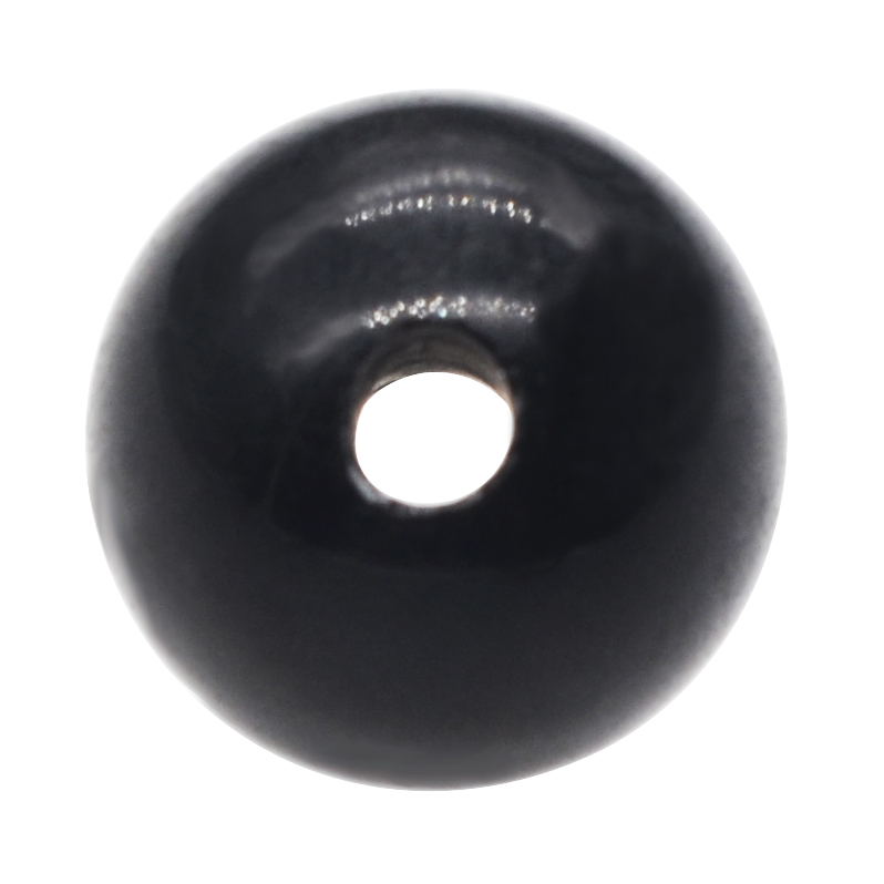 Obsidienne noire 10 mm boules guérir les sphères de cristal énergie décoration décoration et métaphysique