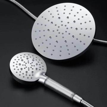 Luxury rainfall shower head with waterfall showerhead