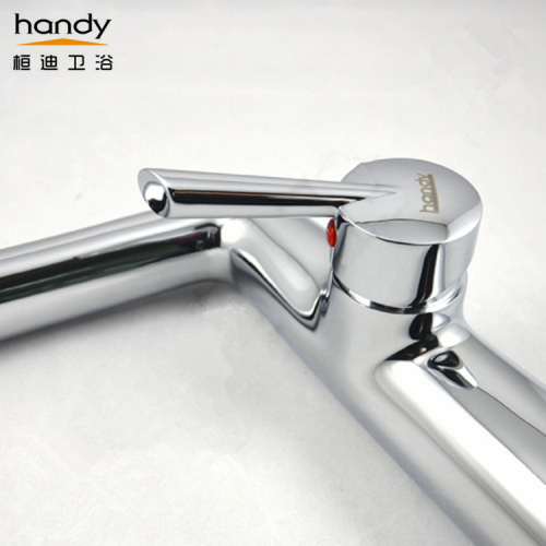 7-shaped heightened washbasin hot and cold faucet