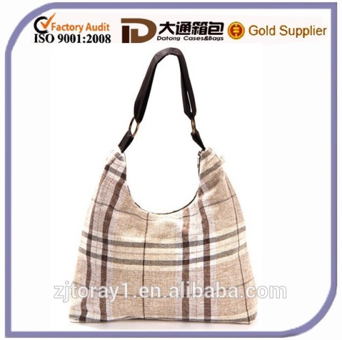 Classic cotton women shoulder bag hobo bag