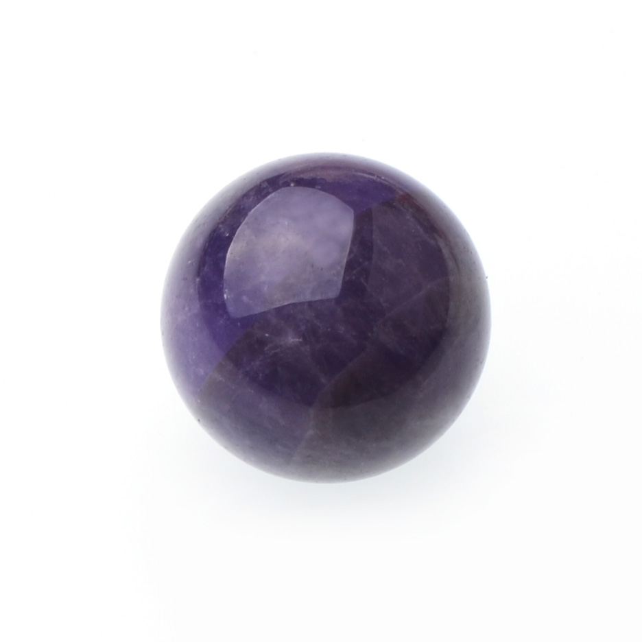 Bolas y esferas de chakra de amatista de 12 mm para el equilibrio de meditación