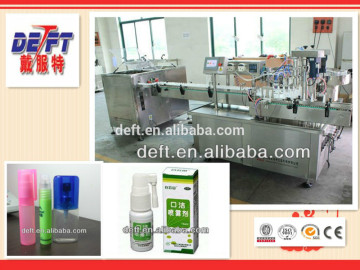 Automatic liquid medicine filling capping machine line