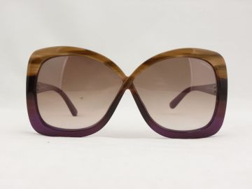 Coffee + Purple Womens Tom Ford Designer Sunglasses Tf 0227 83z 63-5 130