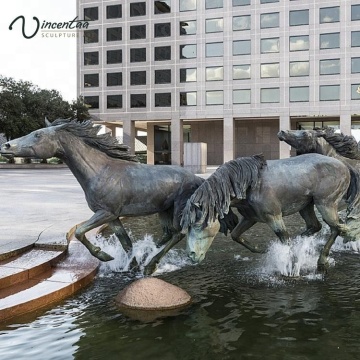 animal metal bronze garden bronze outdoor animal horse statues