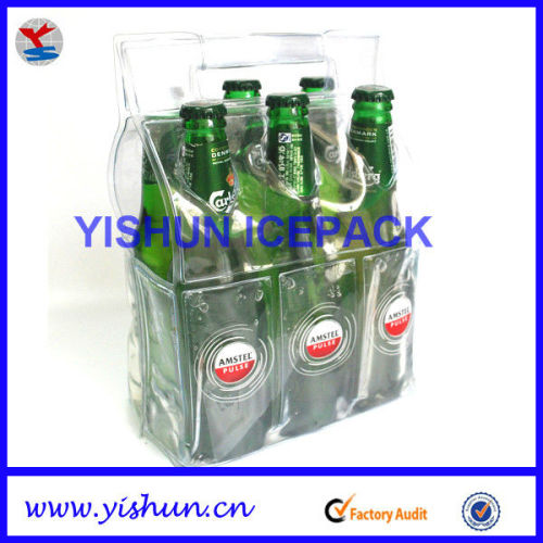 Gel Wine Cooler Bag For 6 Bottles